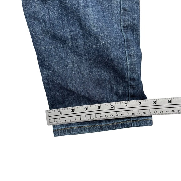 Lucky Brand 221 Straight 32X32 Men's Blue Jeans Cotton Blend Denim Pants - Picture 10 of 12